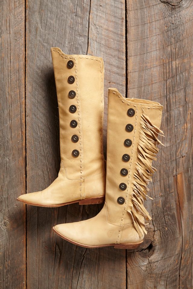 Free People Vintage Cowboy Boots in Brown