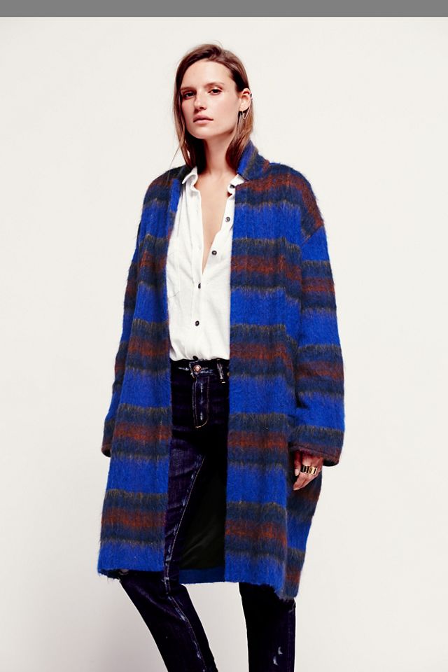 Long and Lean Wool Overcoat | Free People