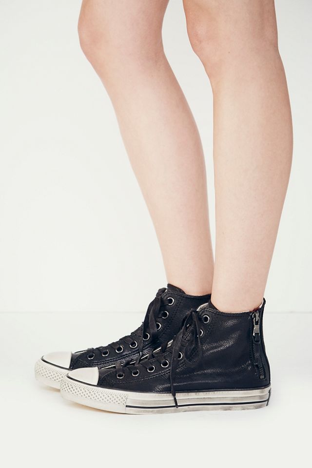 John Varvatos Back Zip Hi Top Chucks | Free People