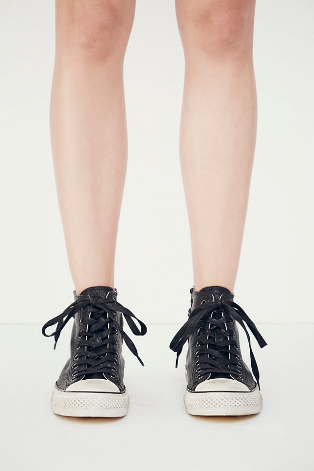 John Varvatos Back Zip Hi Top Chucks #2