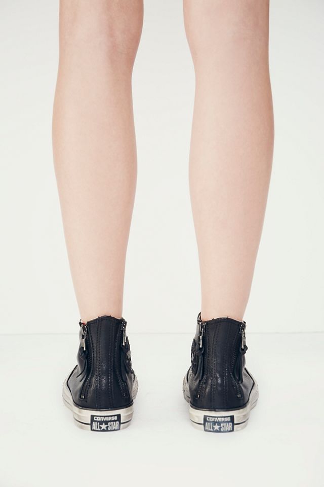 John Varvatos Back Zip Hi Top Chucks #3