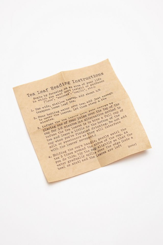 Tea Leaf Reading Kit #5
