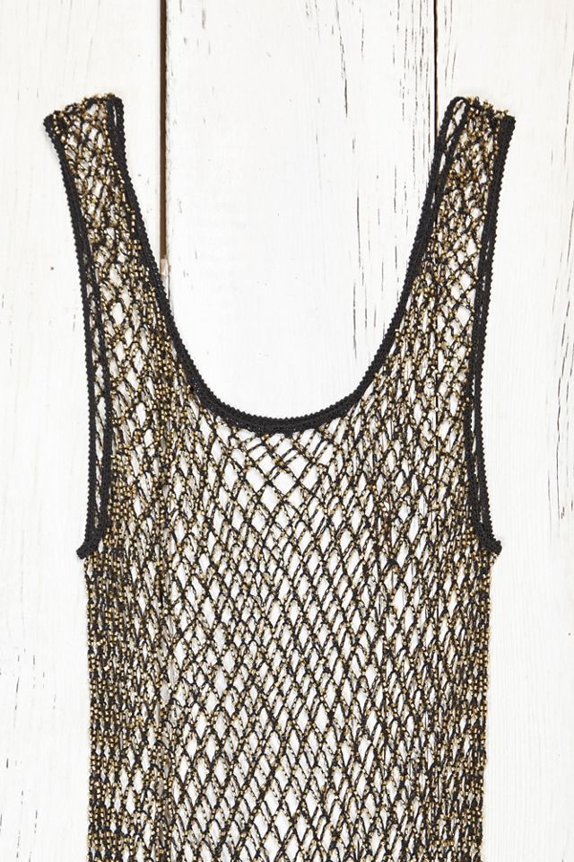 Vintage 1970s Beaded Tank #2