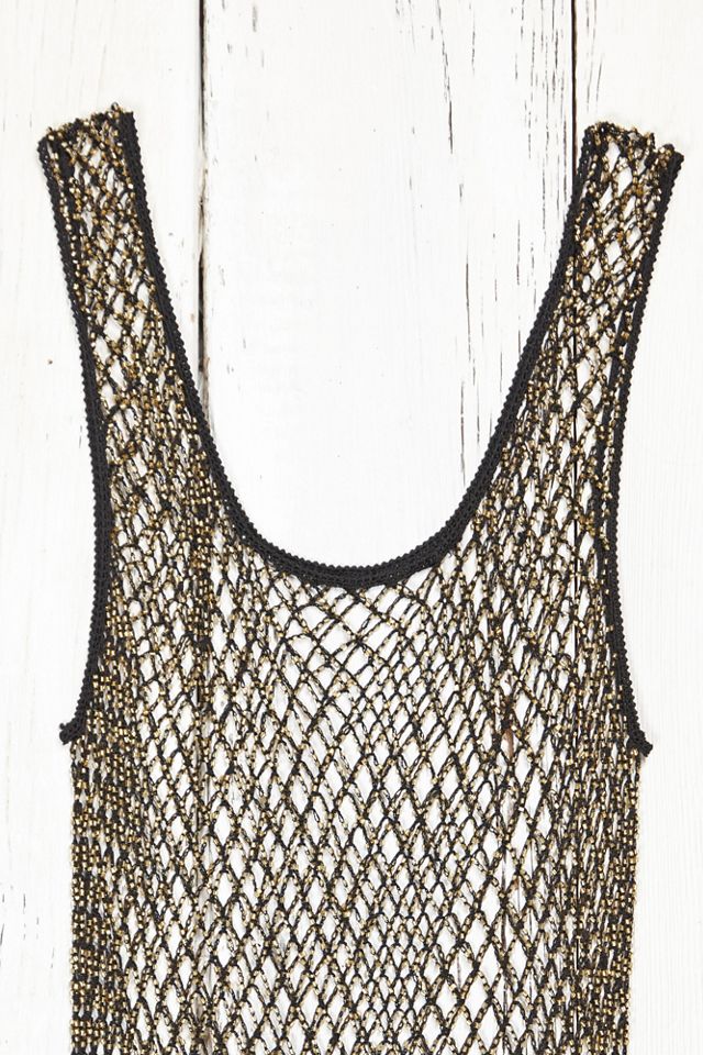 Vintage 1970s Beaded Tank #4