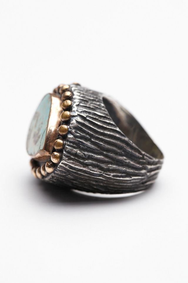 Turquoise Teardrop Ring #2