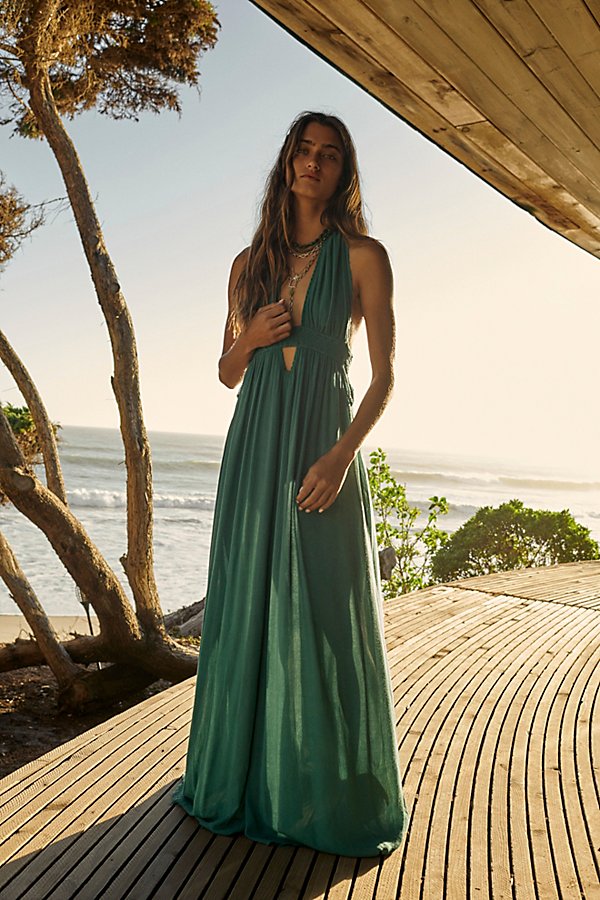 Sun Maxi Dress In Everglade | ModeSens