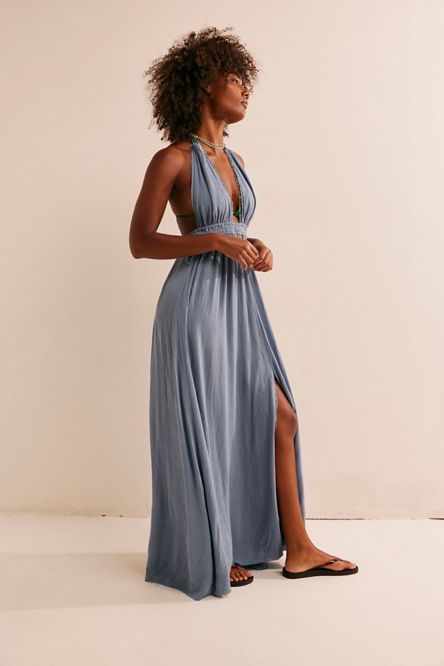 Embrace The Sun Maxi Dress - White