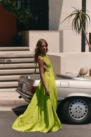 Look Into the Sun Maxi Dress