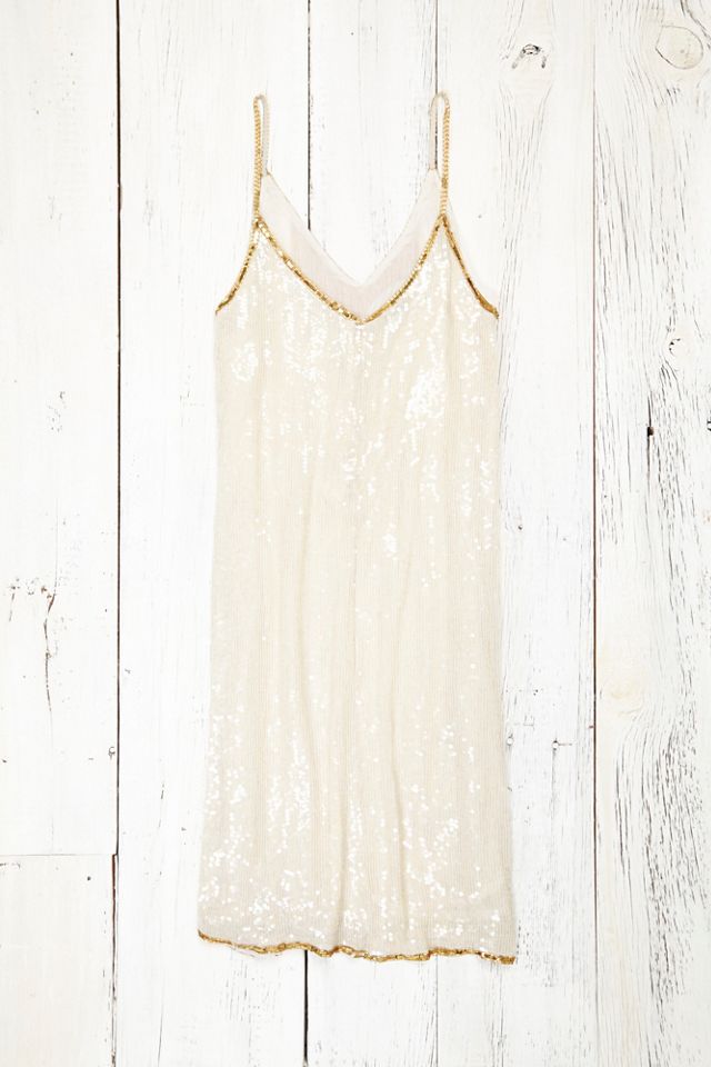 Vintage Two Piece Sequin Dress #7