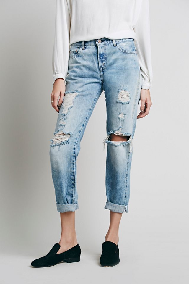 Levi's 505 Customised Boyfriend Destroyed #1