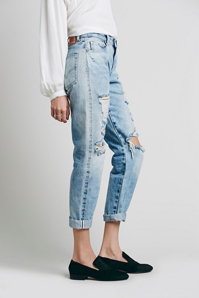 Levi's 505 Customised Boyfriend Destroyed #3