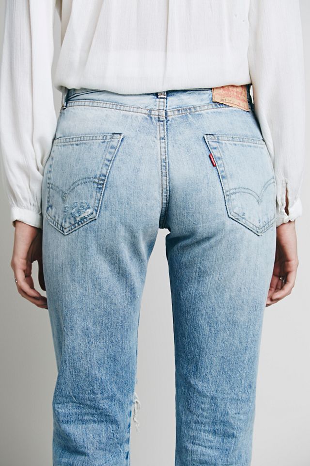 Levi's 505 Customised Boyfriend Destroyed #5