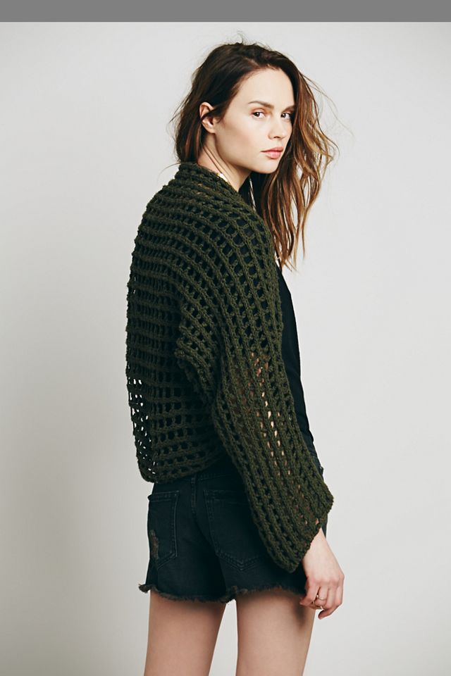 Trinity Shrug Sweater #1