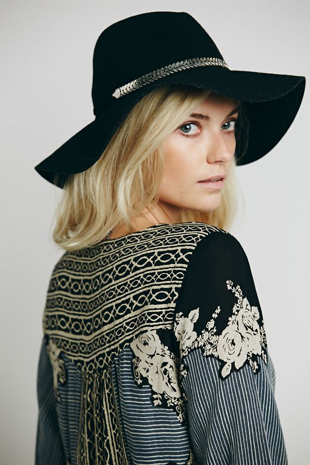 Border Print Dropwaist Tunic #3