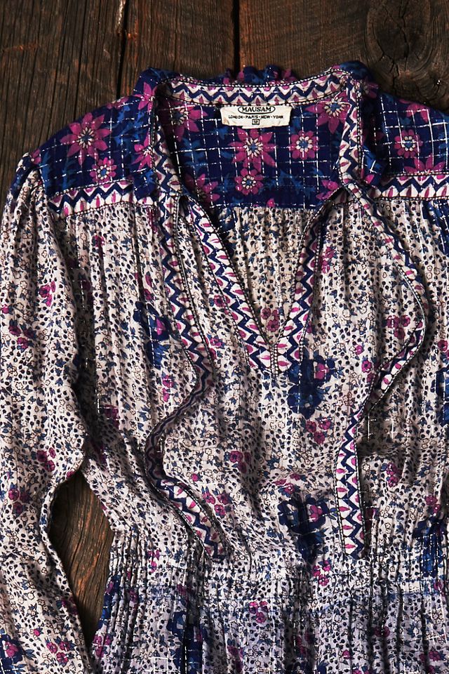 Vintage Indian Gauze Dress #3