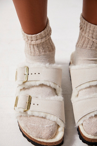Birkenstock Arizona Shearling Sandals