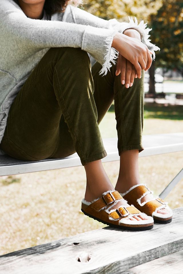 Birkenstock Arizona Shearling Sandals