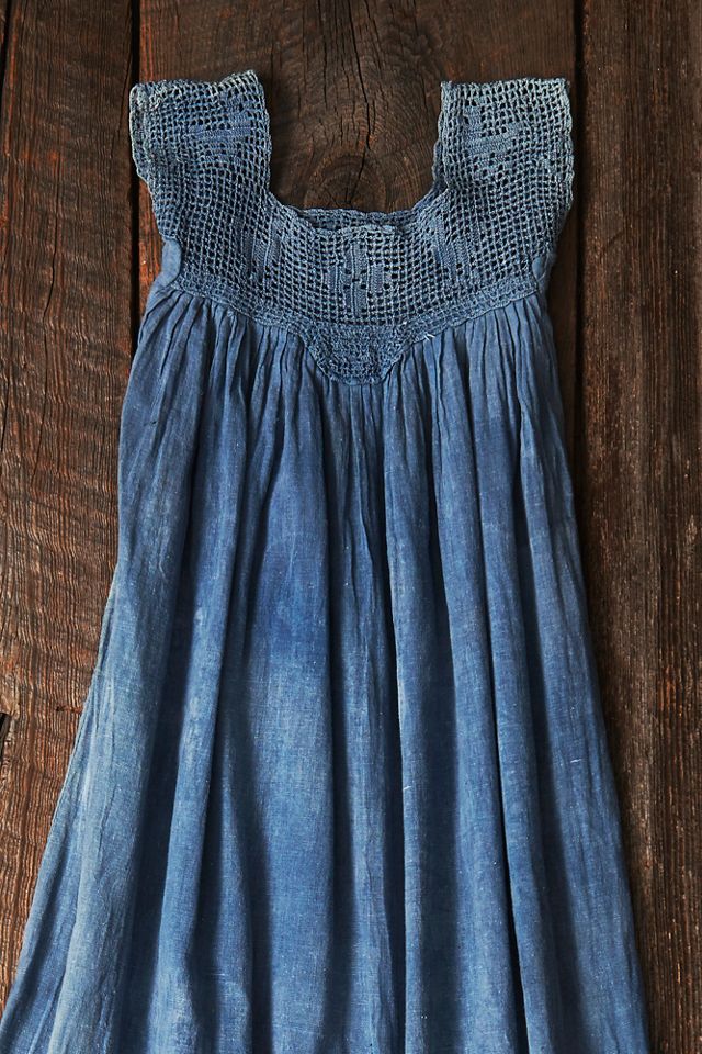 Vintage Overdyed Cotton Dress #2