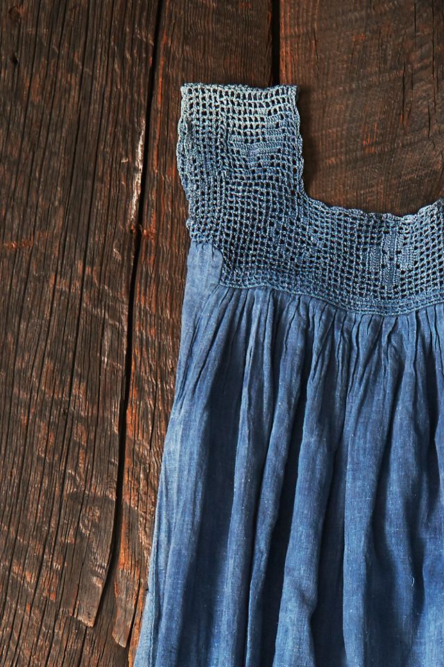 Vintage Overdyed Cotton Dress #5