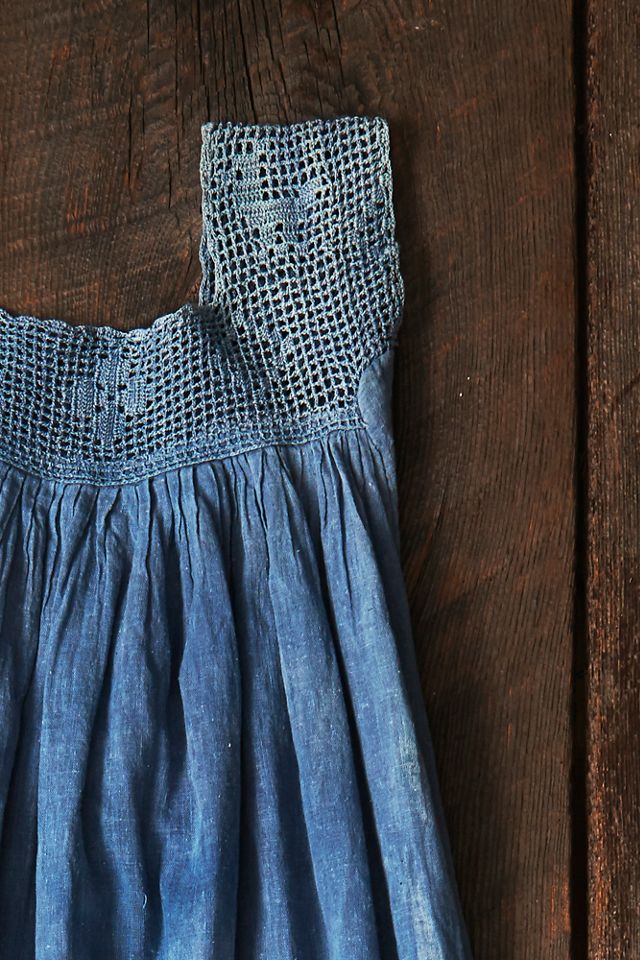 Vintage Overdyed Cotton Dress #6