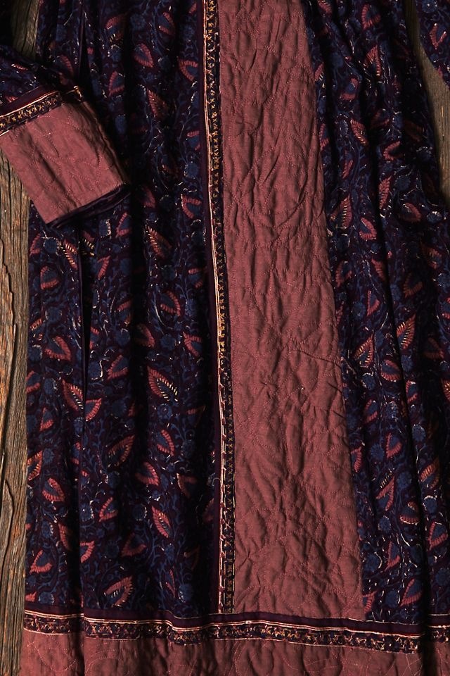 Vintage Quilted Paisley Dress #3