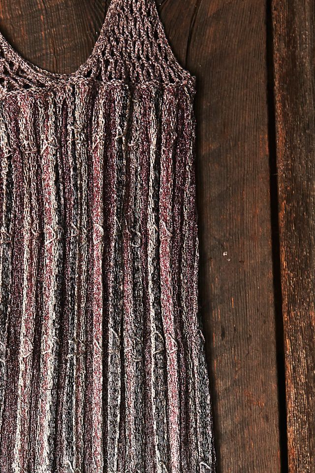 Vintage Crochet Tank Dress #4