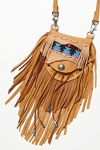 One-Of-A-Kind Leather Fringe Bag