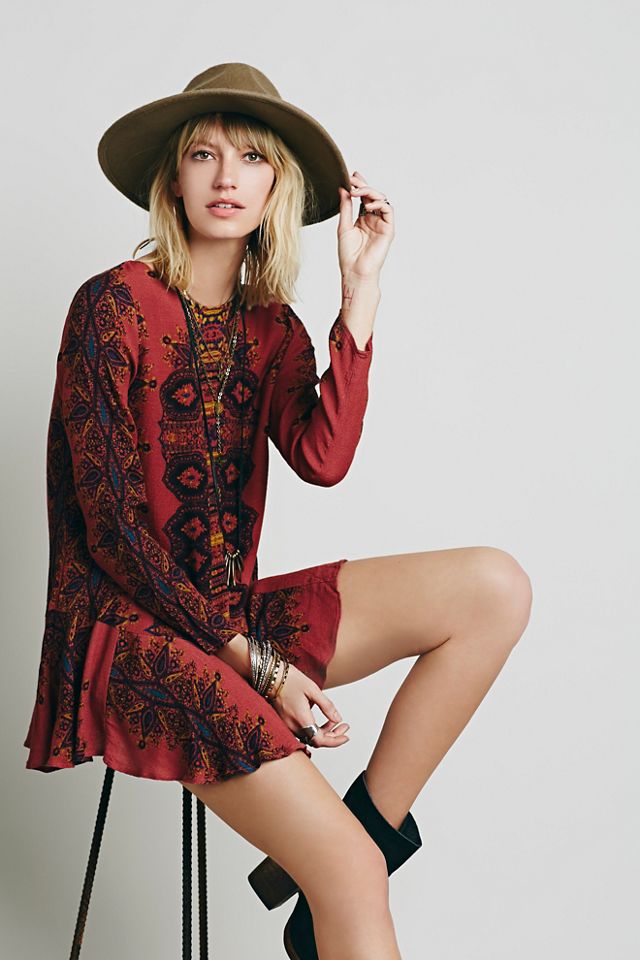 Smooth Talker Printed Tunic #1