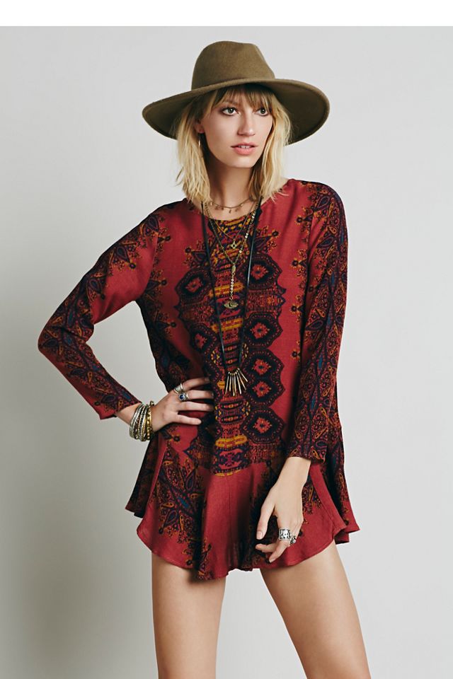 Smooth Talker Printed Tunic #2