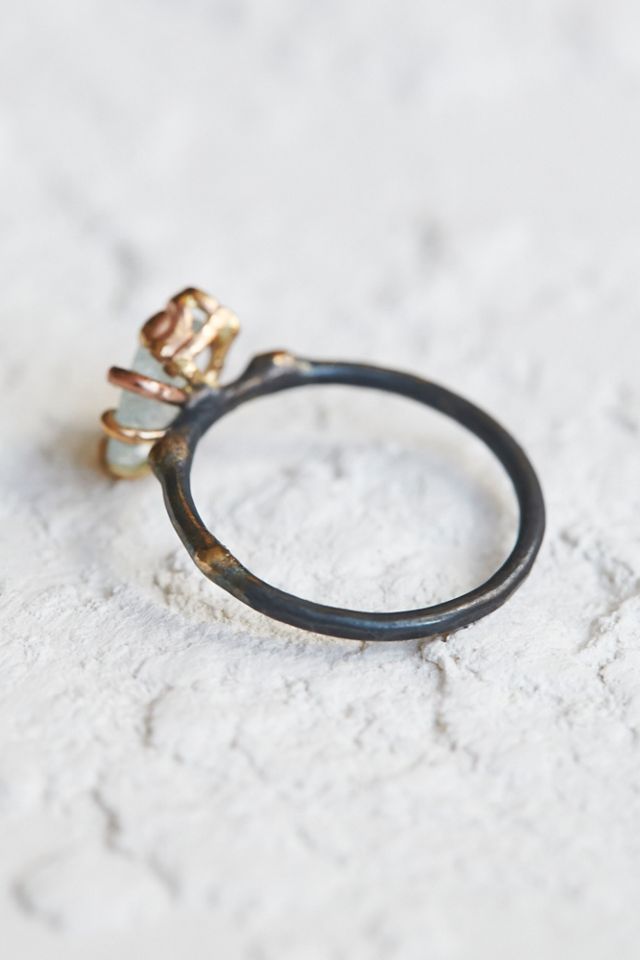 Raw Aquamarine Ring #1
