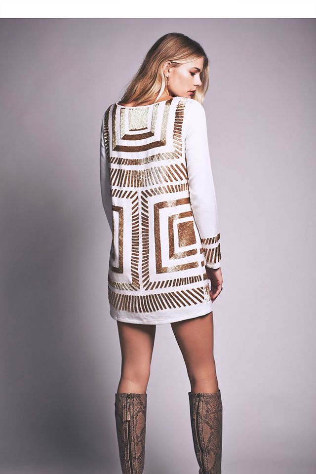 Embellished Shift Dress #2