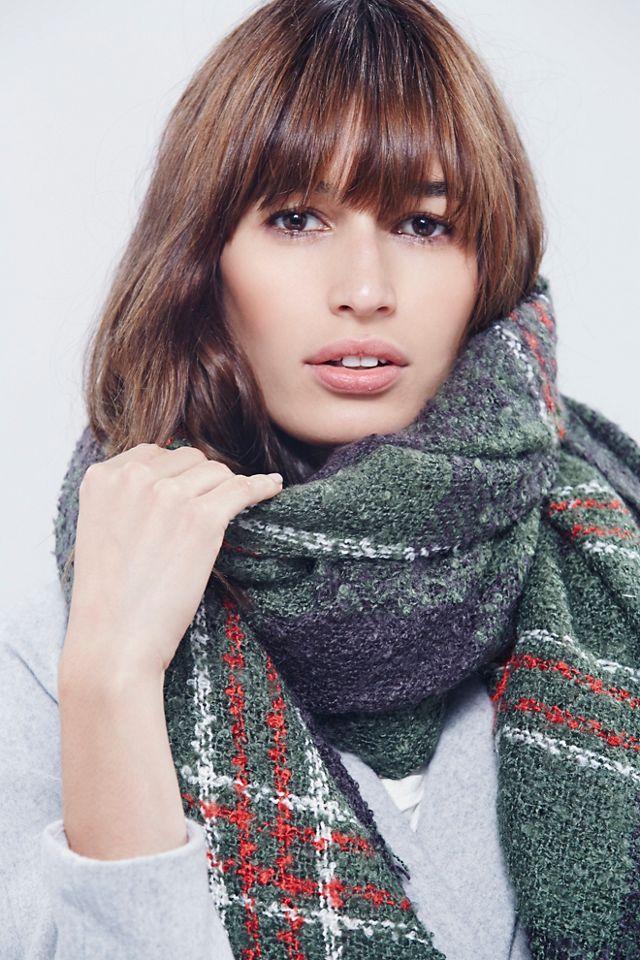Killington Oversized Plaid Scarf #1