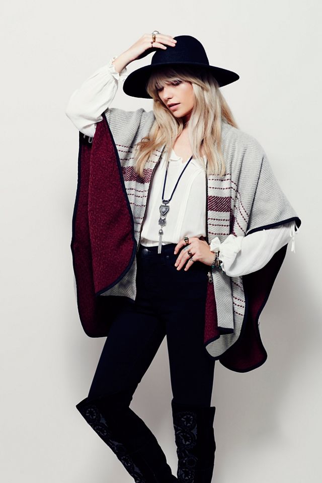 Swept Away Zip Ruana #2