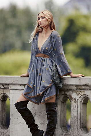 Celestial skies midi dress best sale free people