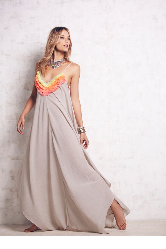 Fringe Handkerchief Maxi | Free People