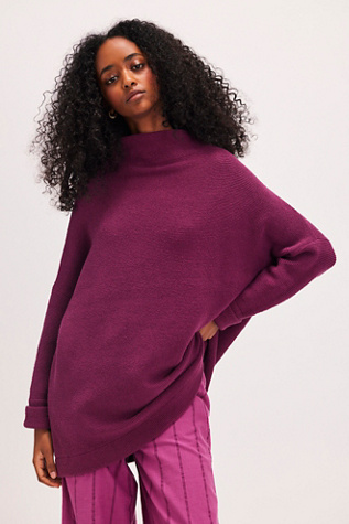 Ottoman Slouchy Tunic by Free People in Pink, Size: S