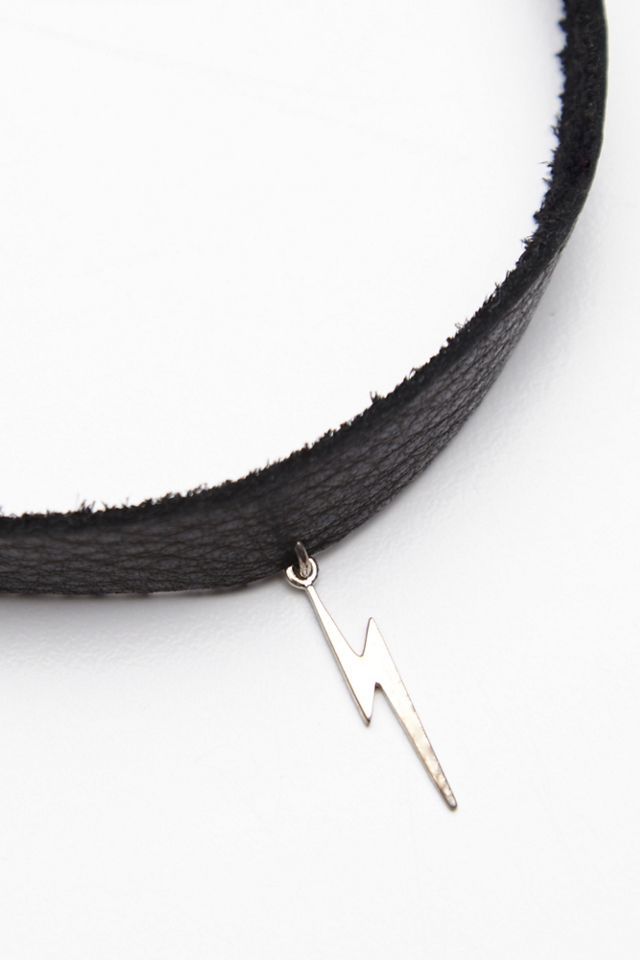 Leather Icon Choker #3