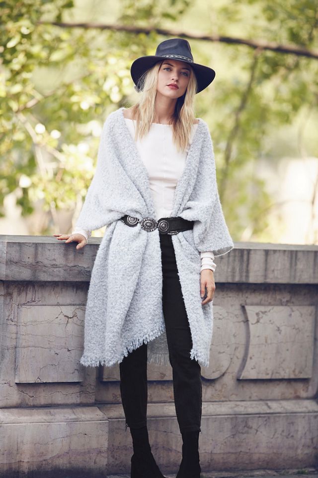 Weekend Boucle Kimono #6