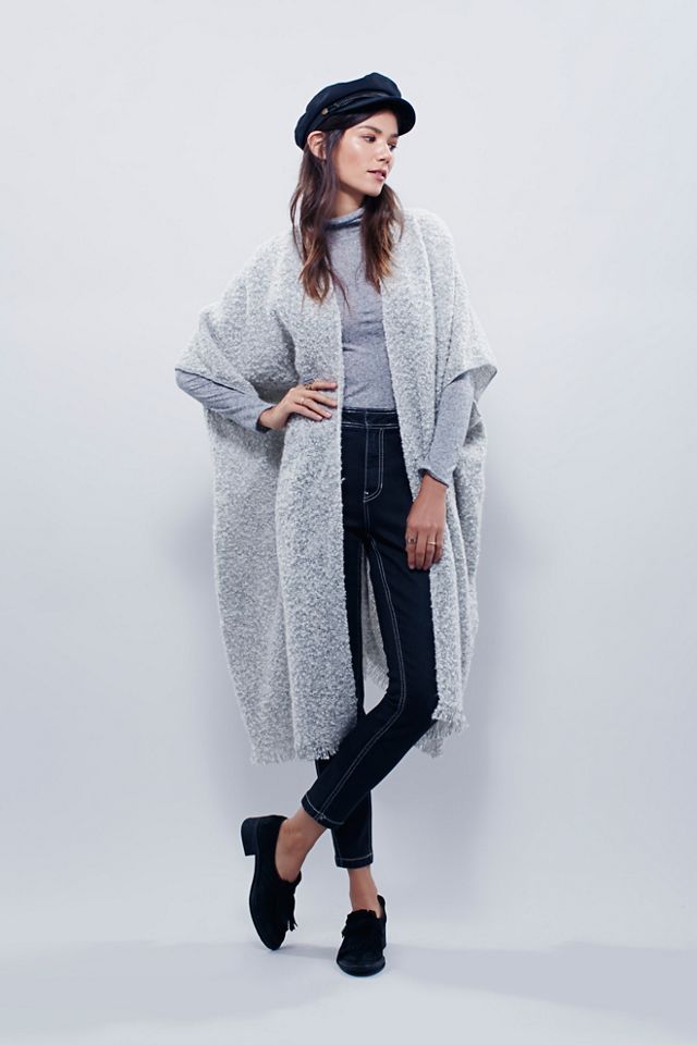 Weekend Boucle Kimono #1