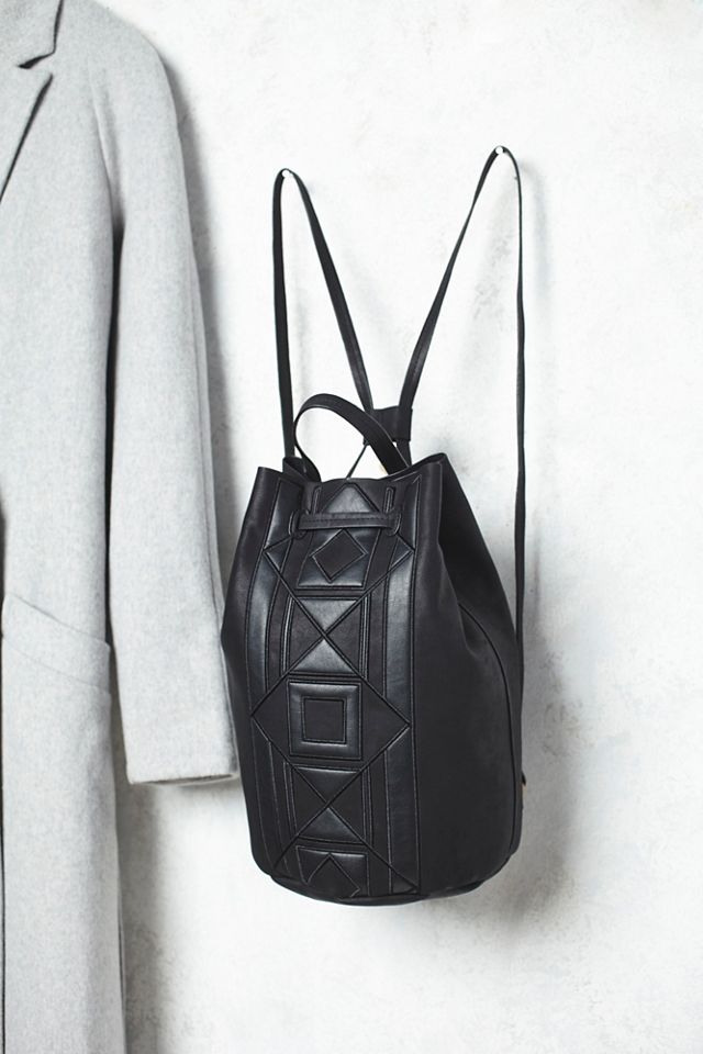 Afterhours Patched Vegan Backpack #1