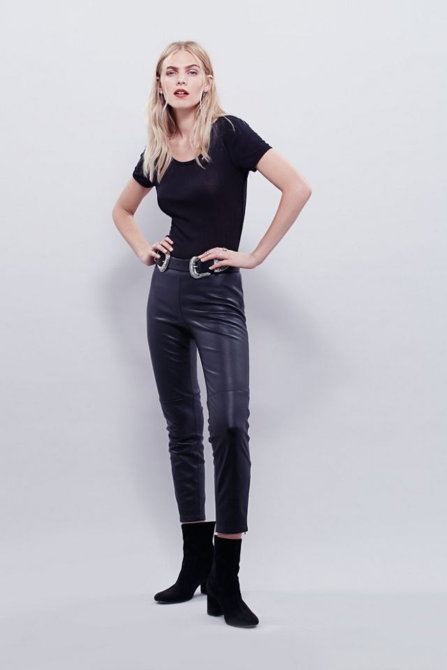 Lana Vegan Leather Legging #1