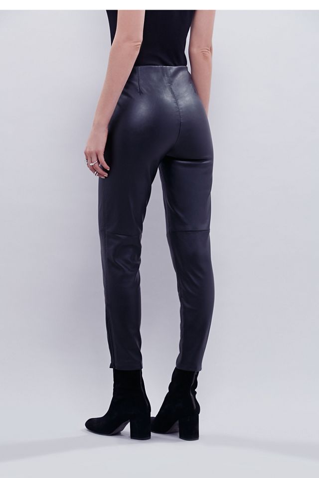 Free people 2024 vegan leather leggings