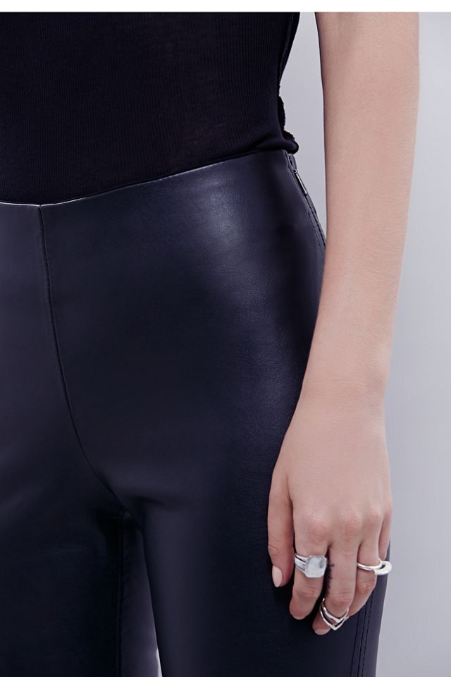 Free people vegan outlet leather leggings