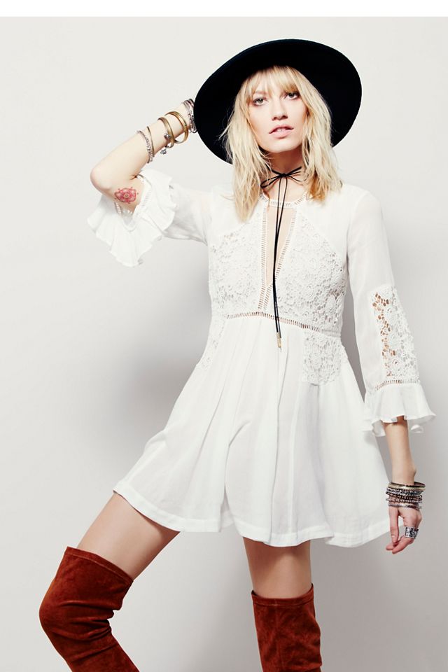 Wildest Dreams Lace Tunic | Free People