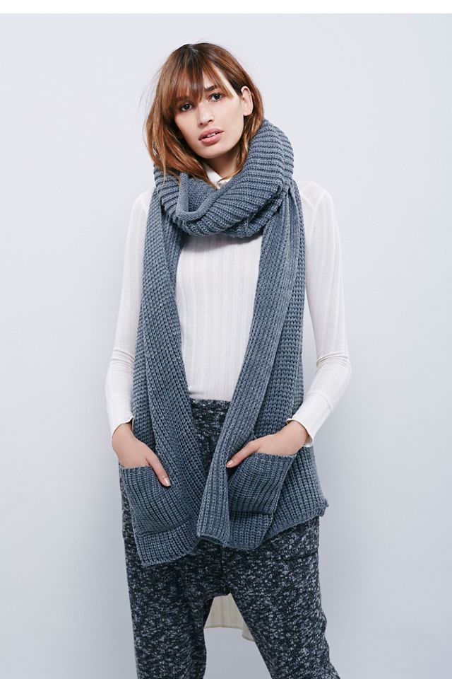 That's A Wrap Cowl Pocket Scarf #1