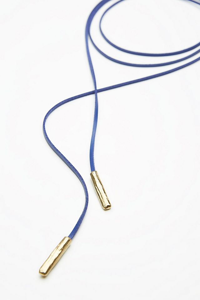 Flawed Leather Wrap Bolo #2