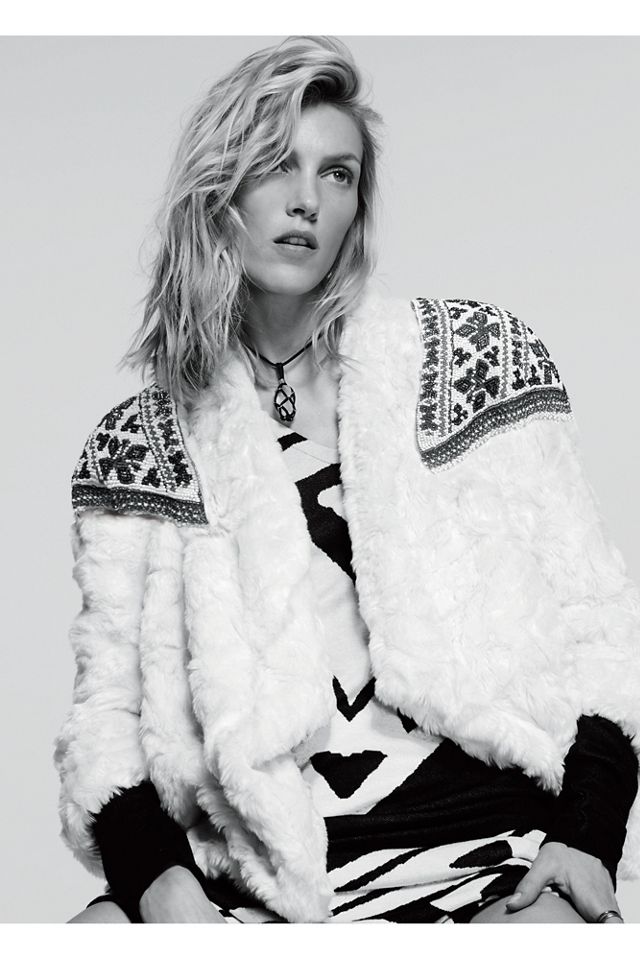 Patched In Pride Fur Coat #6