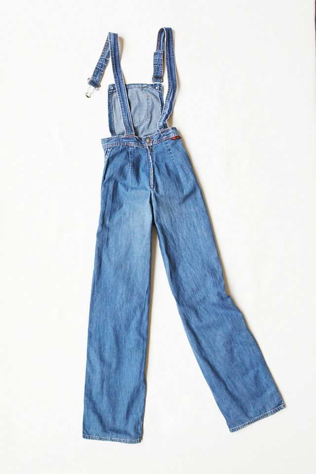 Vintage 1970s Denim Jumpsuit #1