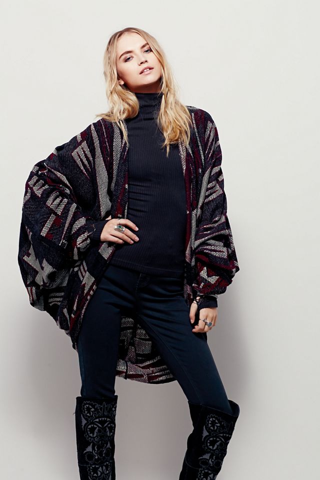 Kilim Cocoon Kimono