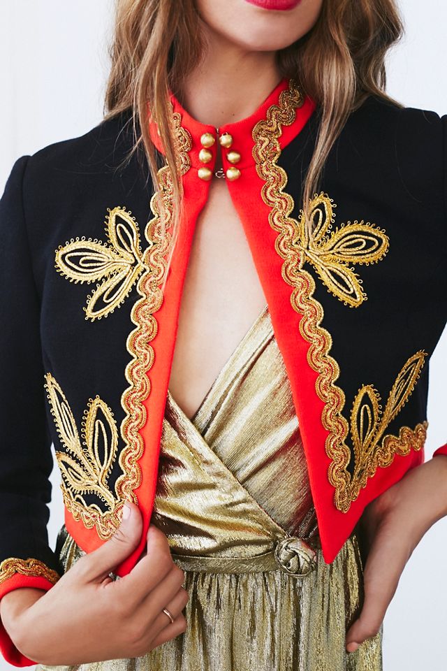 Vintage 1960s Embroidered Jacket #3